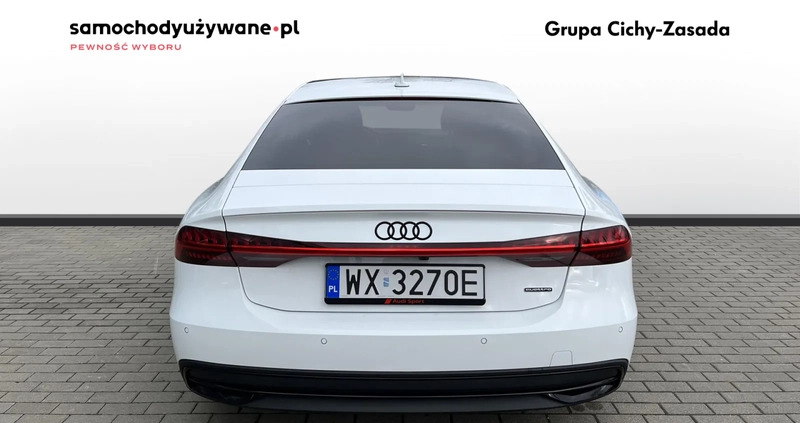 Audi A7 cena 299900 przebieg: 6500, rok produkcji 2022 z Warszawa małe 529